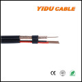 Coax Shotgun Cable Siamese Cable Rg59 with 2c CCTV 2DC Power Coaxial